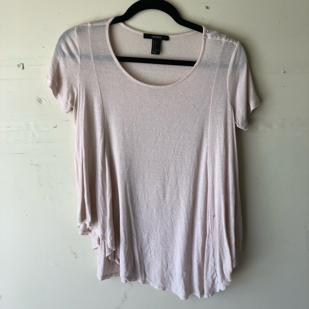 Small Forever21 frayed top 🐝🍋